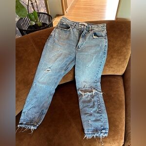 Abercrombie and Fitch The Mom High Rise Jeans